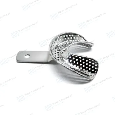 Dental Edentulous Stainless Steel Perforated High Precision Denture