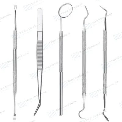 Dental Kit Steel Tweezer Set