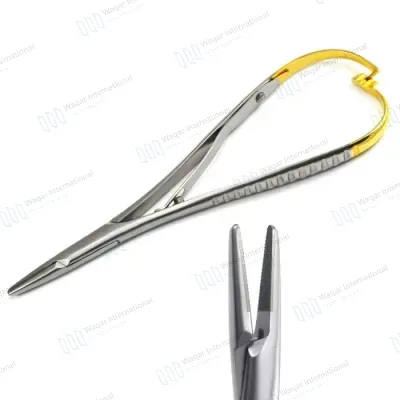 Dental Orthodontic Mathieu Elastic Placing Surgical Needle Holder
