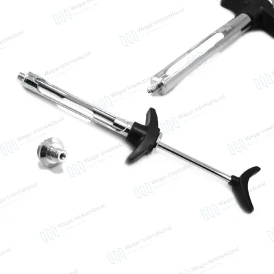 Stainless Steel Dental Syringe Surgical Instrument Head Dental