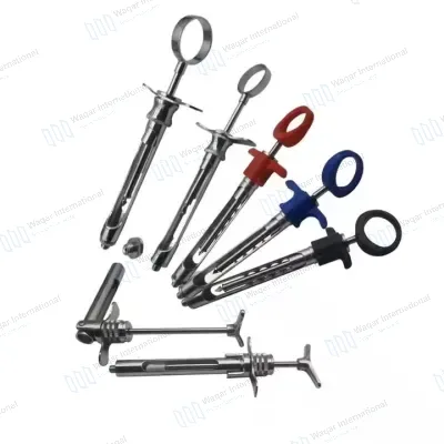 Stainless Steel Dental Syringe Self-Aspirating 1.8cc