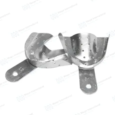 High Precision Dental Impression Perforated Large Trays Upper