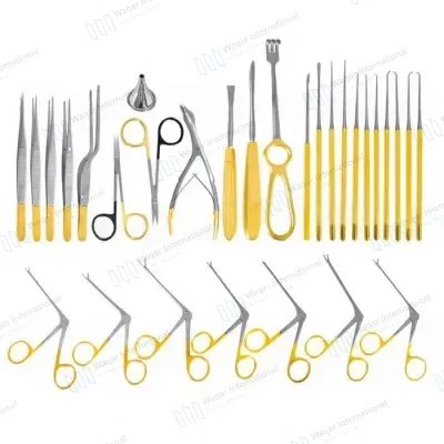 TYMPANOPLASTY SURGERY TOOLS SET German