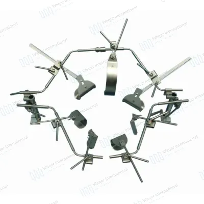Thompson Stainless Steel Abdominal Retractor Set