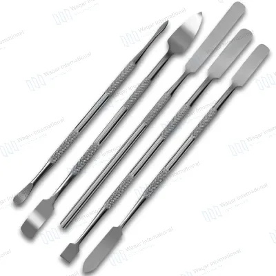5-Piece Stainless Steel Double-Sided Cement Spatula Set Ergonomic