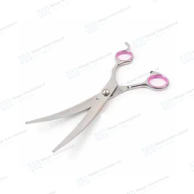 Japanese Stainless Steel Barber Scissors Set Sharp Plastic