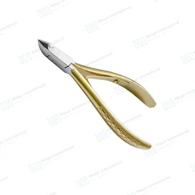 Multicolor Stainless Steel Cuticle Nail Art Nippers Curved