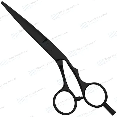 Barber Straight Scissors Stainless Steel Medium Right-Handed Japanese