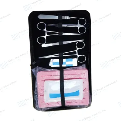 All-In-One Stainless Steel Suture Practice Kit for Medical