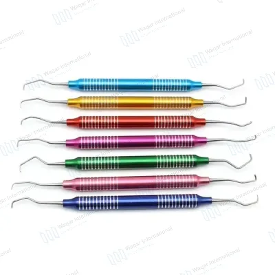Stainless Steel Dental Scaler Set 6pc