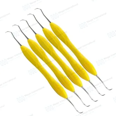 Double Ended Stainless Steel Dental Scaler Instrument