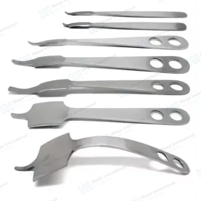 Stainless Steel Bone Lever Plain Small Orthopedic Hooks Medical