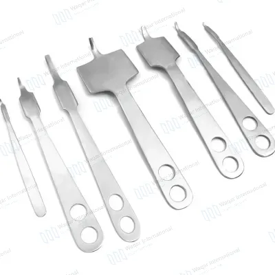 Hohmann Retractor Set 7 Piece Stainless Steel Orthopedic Surgical