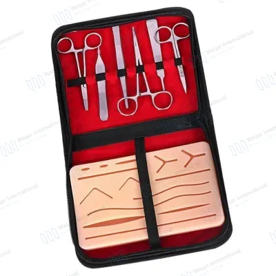 21-Piece Suture Practice Kit Stainless Steel Surgical
