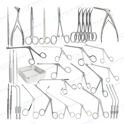 Stainless Steel Endoscopic Sinus Surgery Set