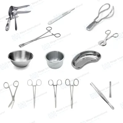 Stainless Steel OB-GYN Surgical Set