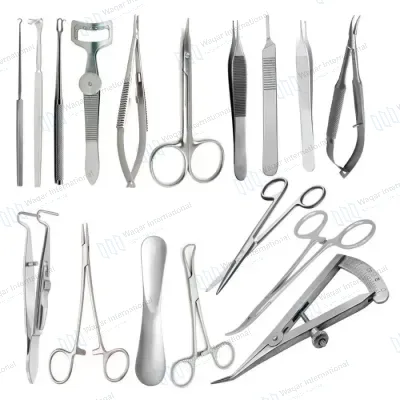 Stainless Steel Major Blepharoplasty Rhinoplasty Surgical Set 25pcs