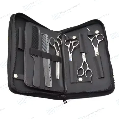 Home Hair Cutting Kit with Barber Salon Scissors