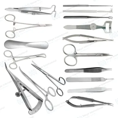 Stainless Steel Blepharoplasty Set 25pcs Reusable Ophthalmic