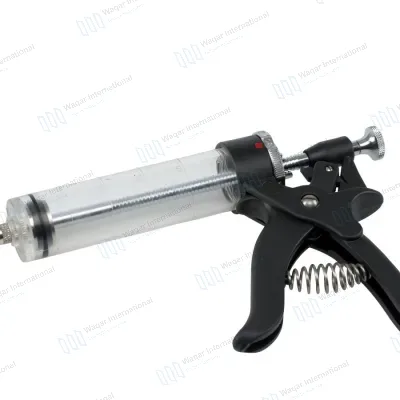 Veterinary Oral Automatic Repeater Pistol Grip Drenching Gun Syringe