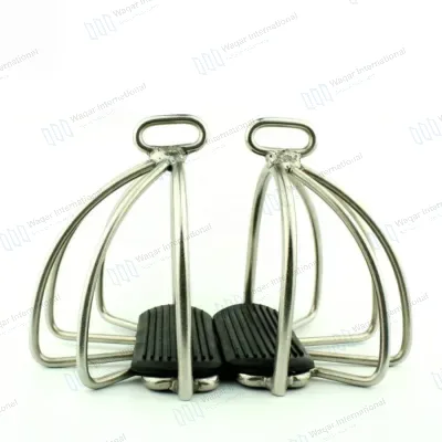Riding Supplies Four Bar Horse Stirrups Pair