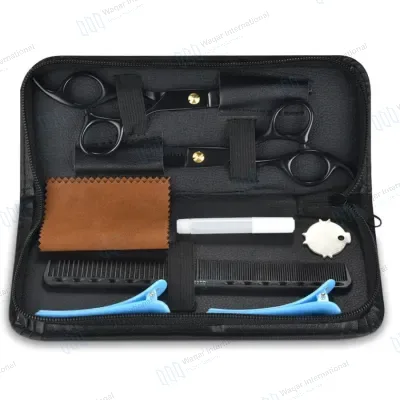 Home Hair Cutting Kit Stainless Steel Scissors Thinning