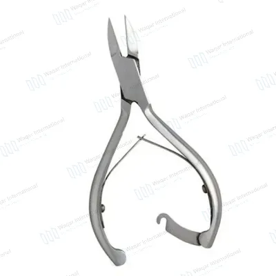 Custom-Made Luxury Stainless Steel Nail Nippers Curved Blade
