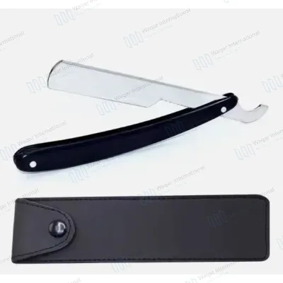 Wood Stainless Steel Non Slip Folding Vintage Barber Straight