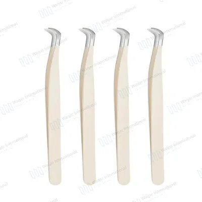 Beauty Eyelash Extensions Tweezers Set