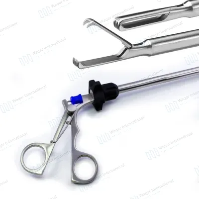 Laparoscopic Monopolar Mixters 90 Degree Jaw Grasper Instruments 5mmX330