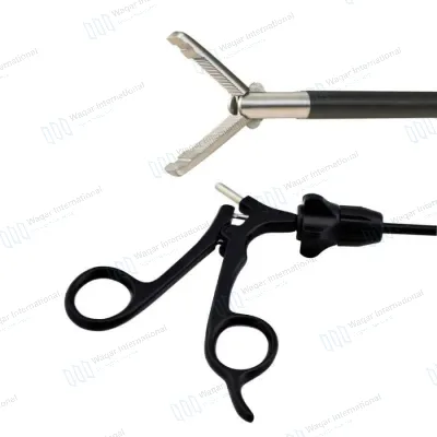 2Pcs Laparoscopic Stainless Steel ENT Application Tripronge Bipronge 5fr