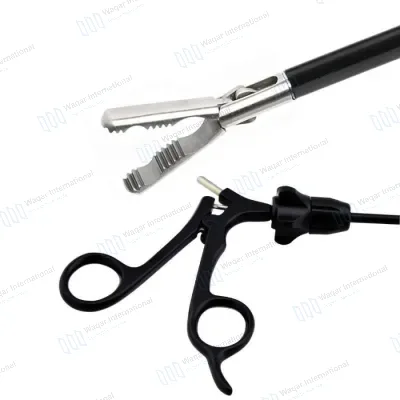Reusable Silver 10mmx40cm Satinsky Clamp Forceps