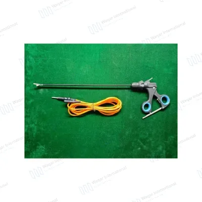 2Pcs Laparoscopic Stainless Steel ENT Tripronge Bipronge 5fr 40cm
