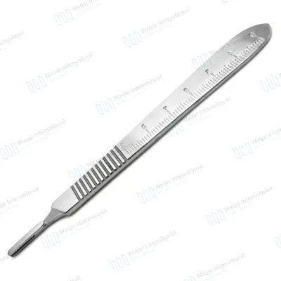 Steel Double Ended Scalpel Handle 16cm/21cm Blade Size