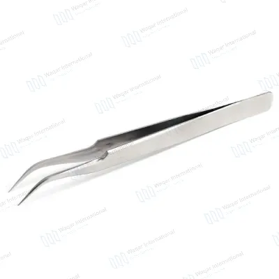 Stainless Steel Beauty Eyelash Tweezers 90