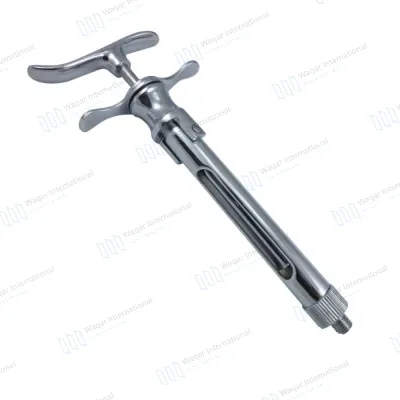 Stainless Steel Dental Injection Syringe Dentist Surgical