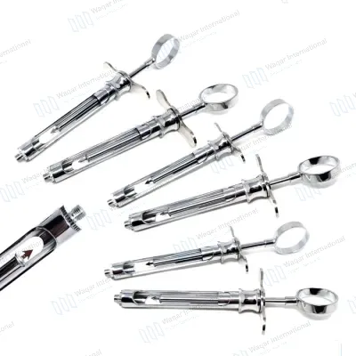 Stainless Steel Dental Injection Syringe Pakistan Made