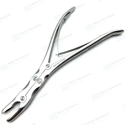 Cleveland Bone Cutting Forceps Angled Orthopedic Instrument