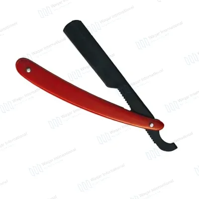 Curve Straight Razor Men Wood Handle Barber Shaving