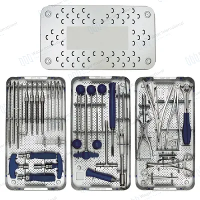 Basic Orthopedic Surgical Instrument Set 6.5mm Cannulated Screw