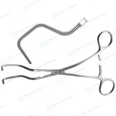 Hot Sales Stainless Steel Debakey Forceps Straight Vascular Tissue