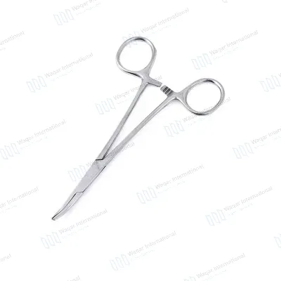 12.5cm Curved Mosquito Hemostatic Forceps Stainless Steel Locking Surgical