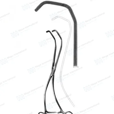 Debakey Atraumatic Vascular Tissue Forceps Clamp Stainless Steel Instrument