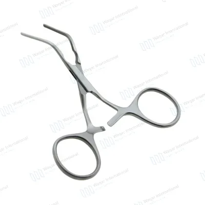 105mm Pediatric Vascular Clamps German Stainless Steel Surgical Instrument