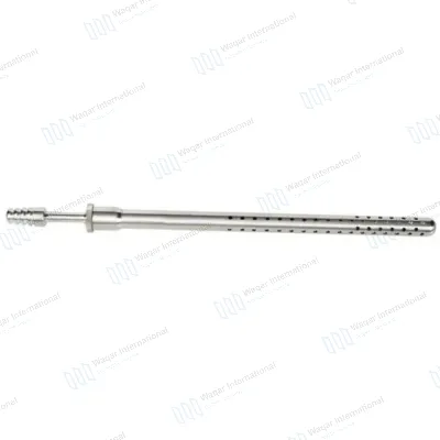 Poole Suction Tube Stainless Steel Surgical Aspiration