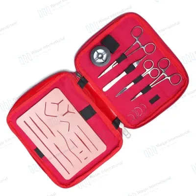 Medical Student Suture Kit Stainless Steel Surgical Practice Instrument