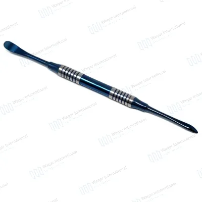 Dental Periosteal Elevator Molt M9 Blue Titanium Instrument