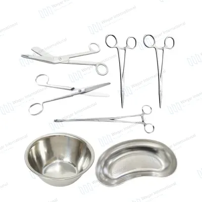 Minor Surgical Instrument Set Stainless Steel Dressing Surgical
