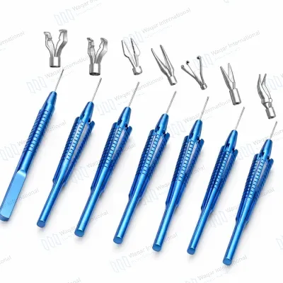 23G Stainless Steel Capsulorhexis Forceps Ophthalmic Eye Surgery Instrument