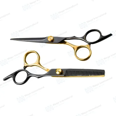 440C Stainless Steel Barber Scissors Set Hair